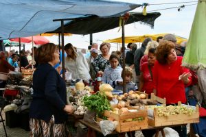 Fresh vegetables on the market of Olhão